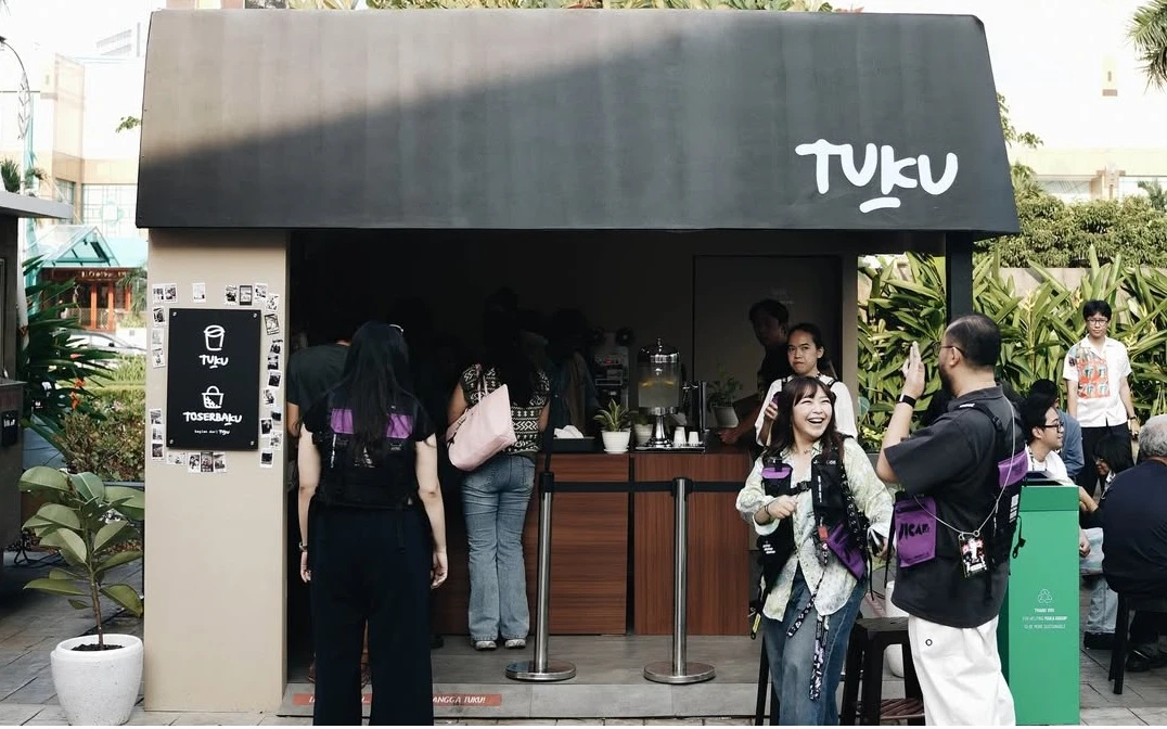 Gerai kopi tuku dengan storytelling kuat